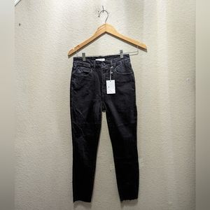 NWT 2/26 Black Good American Jeans
